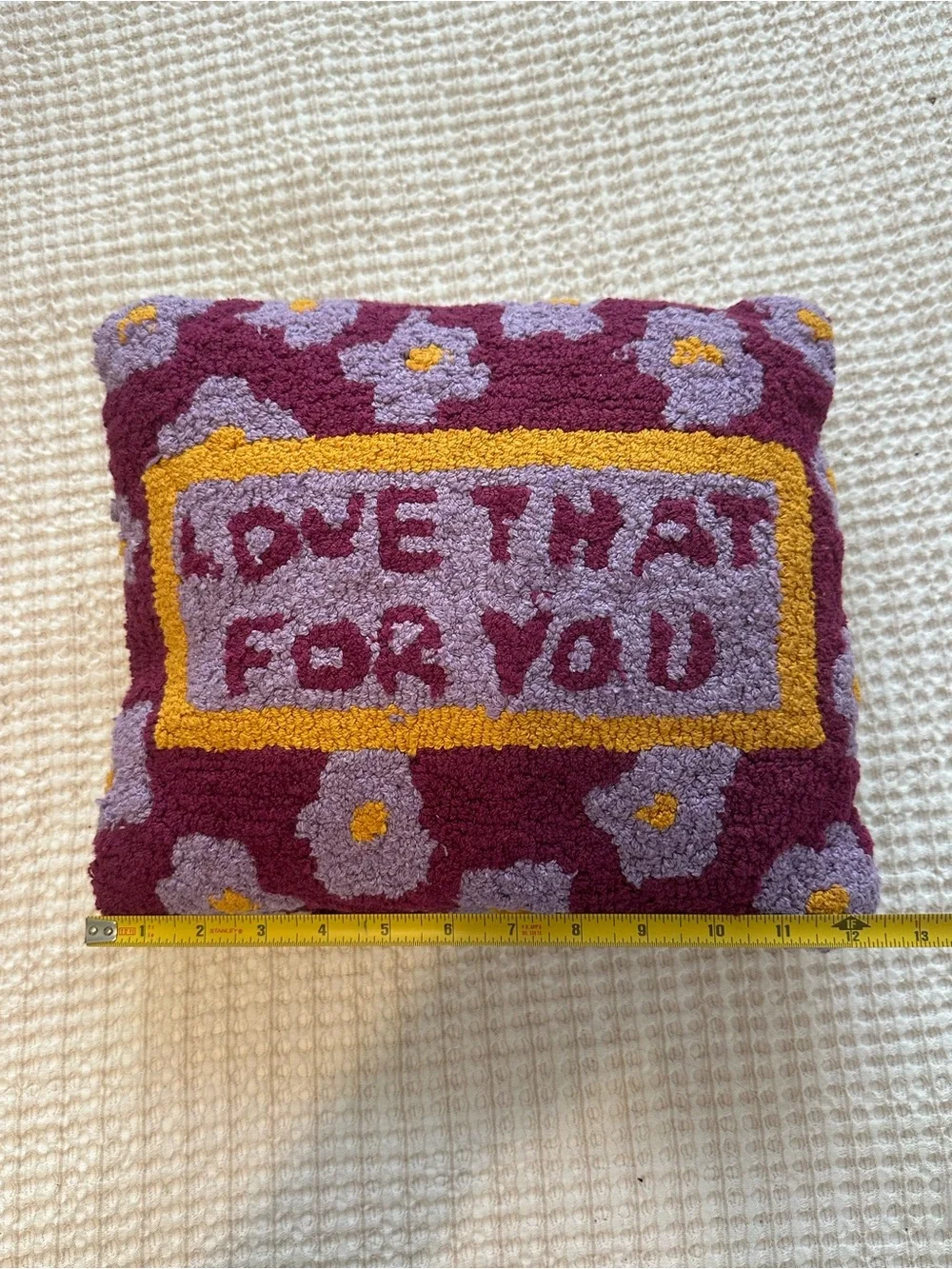 “Love That For You” Stitched Pillow